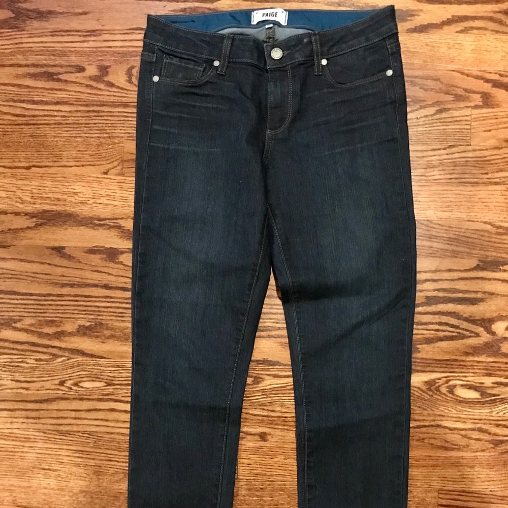 Paige dark wash jeans